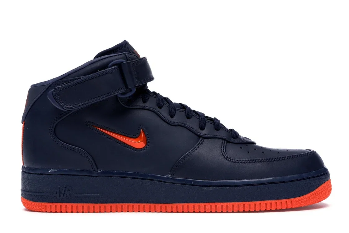 Nike Air Force 1 Mid NYC Obsidian Orange - 1