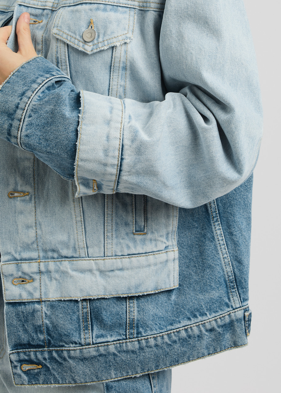 Stella Mccartney Panelled Denim Jacket - 5