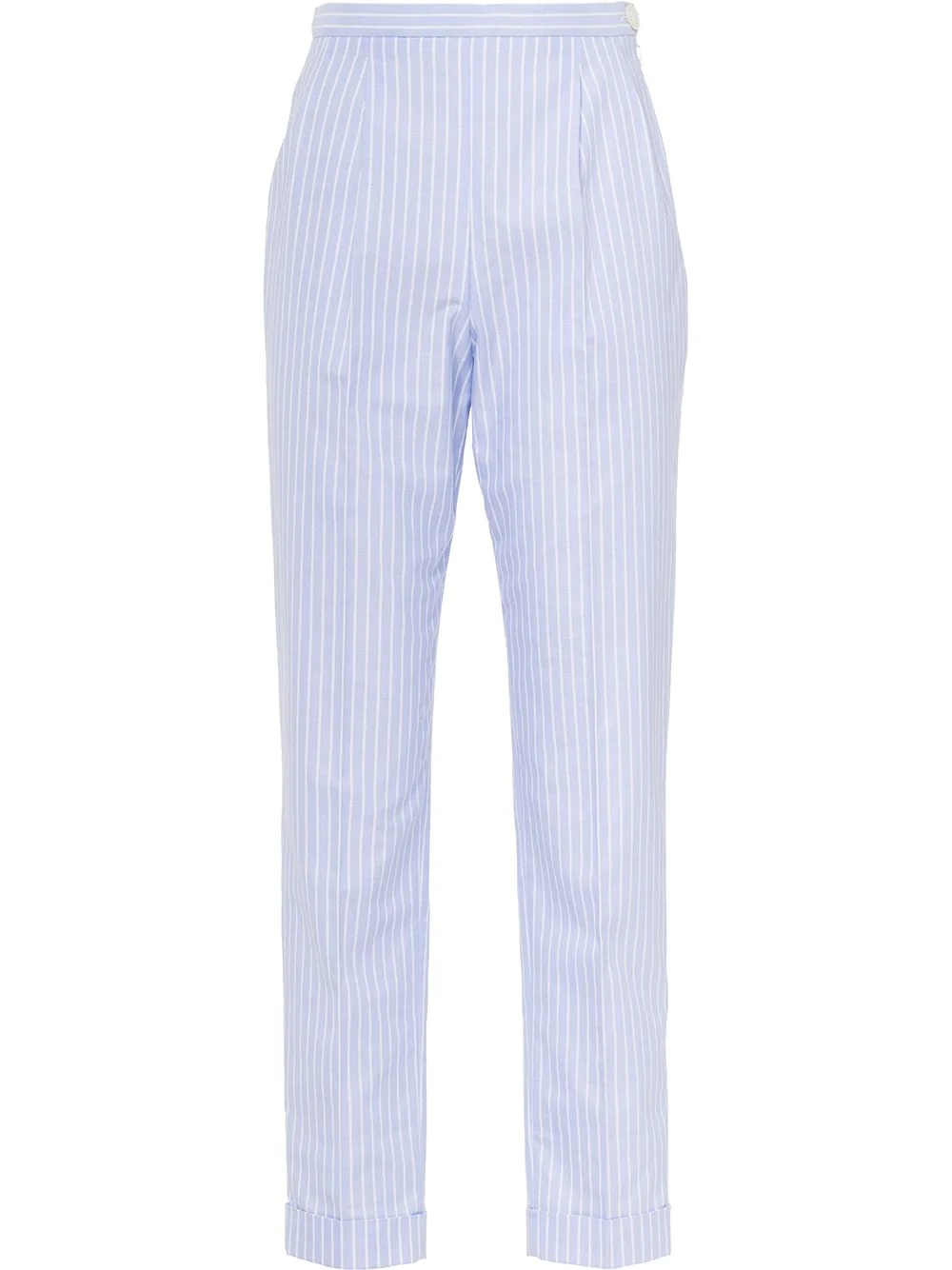 striped Oxford trousers - 1