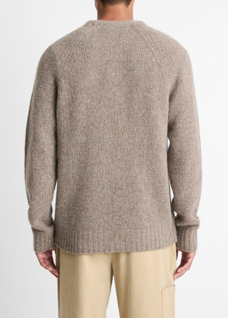 Vince Donegal Cashmere Raglan-Sleeve Sweater outlook