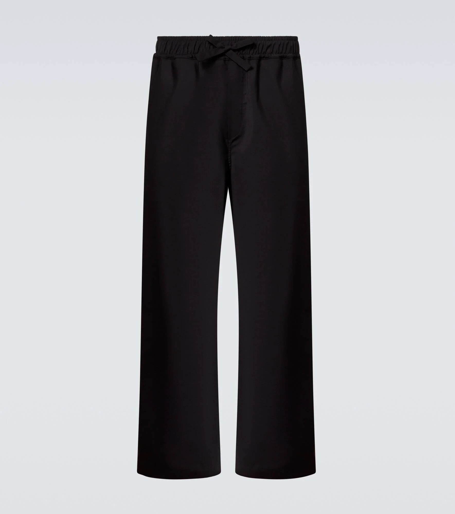 Wool wide-leg pants - 1