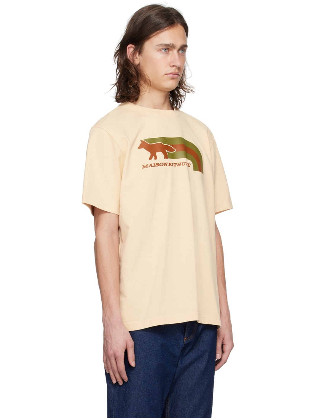 Beige Flash Fox T-Shirt - 2