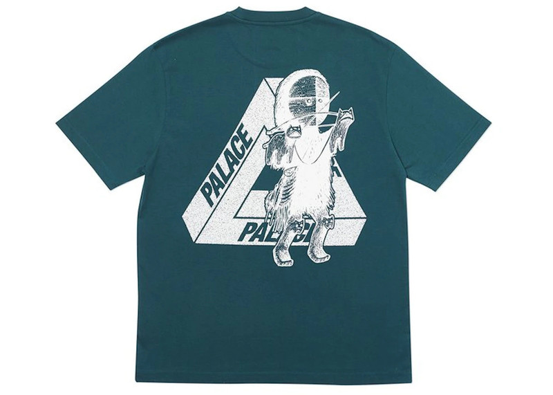 PALACE Palace U Figure T-Shirt Dark Green outlook