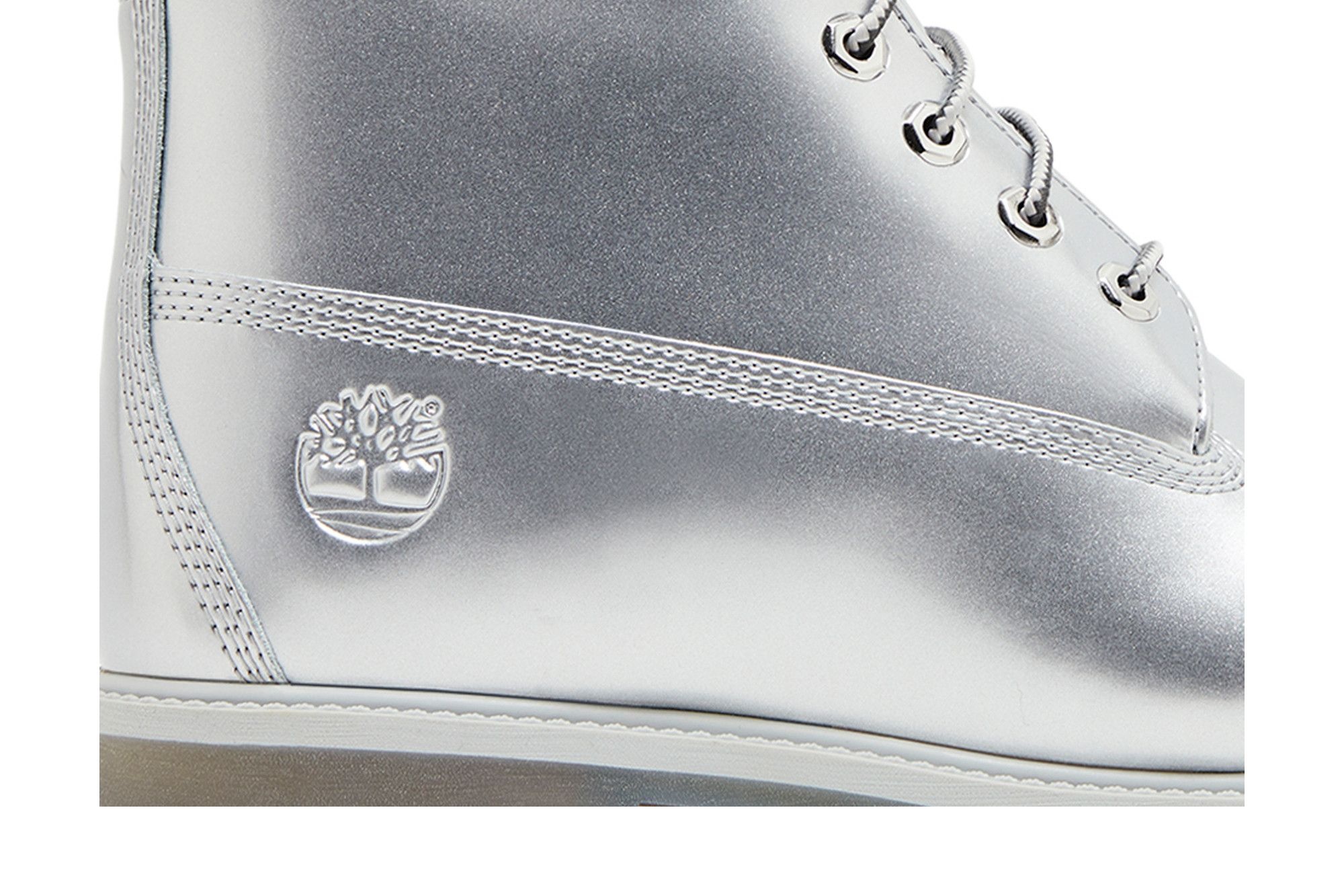 Veneda Carter x 6 Inch Premium Boot 'Silver' - 2