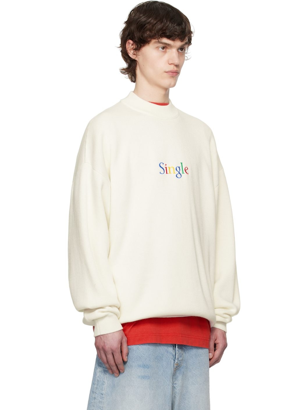 Off-White 'Single' Sweater - 2