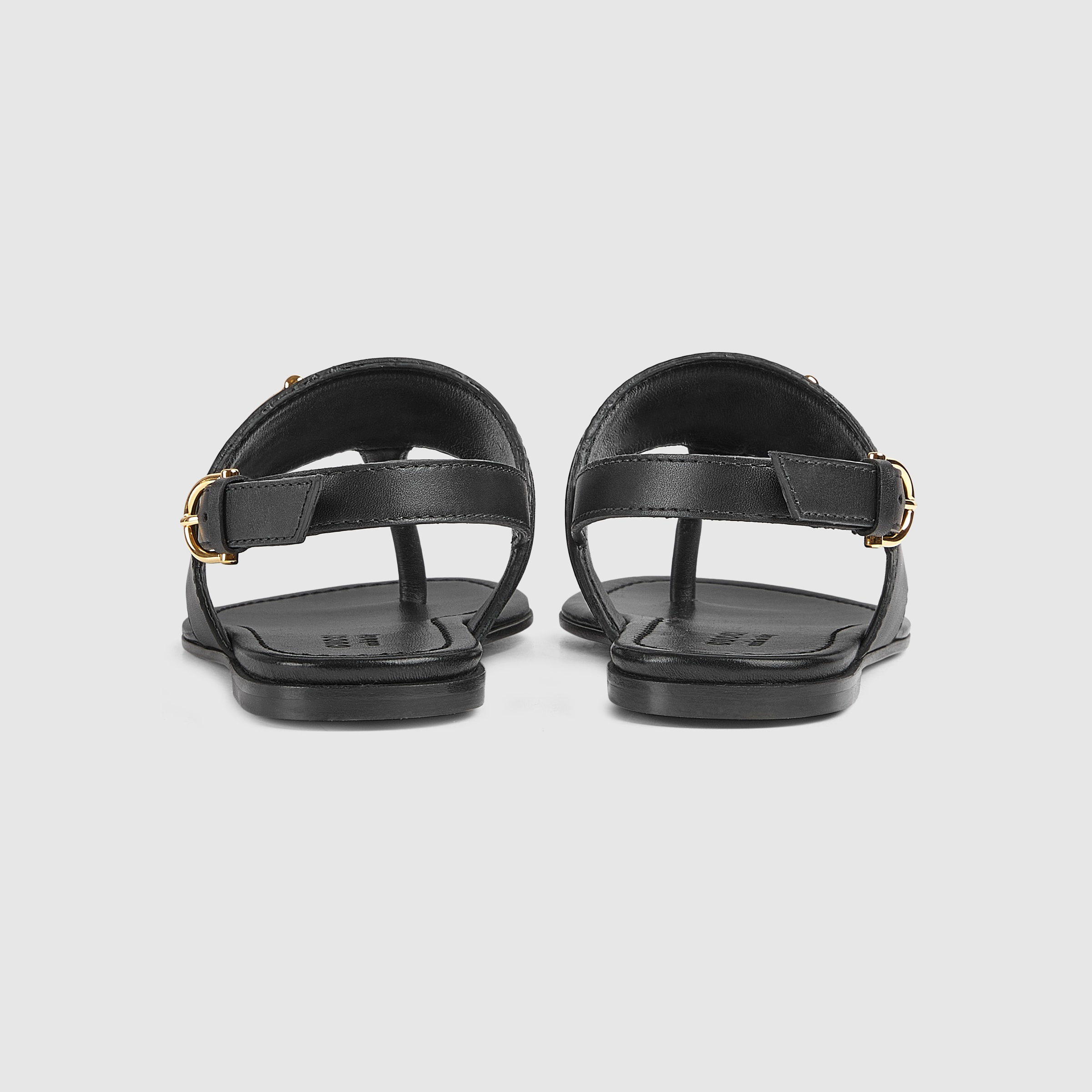 Women's thong sandal with Horsebit - 3