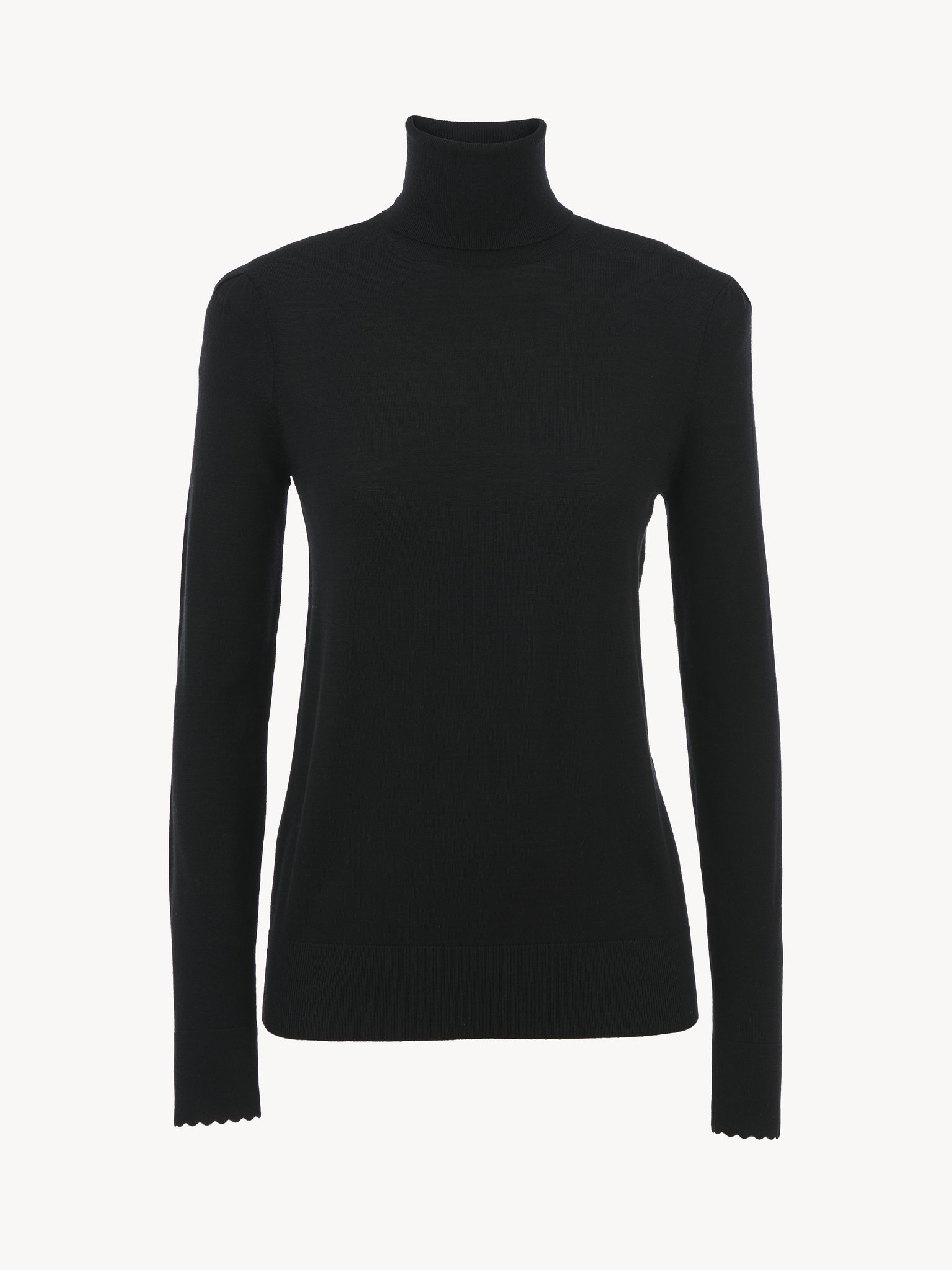 FITTED TURTLENECK JUMPER - 3