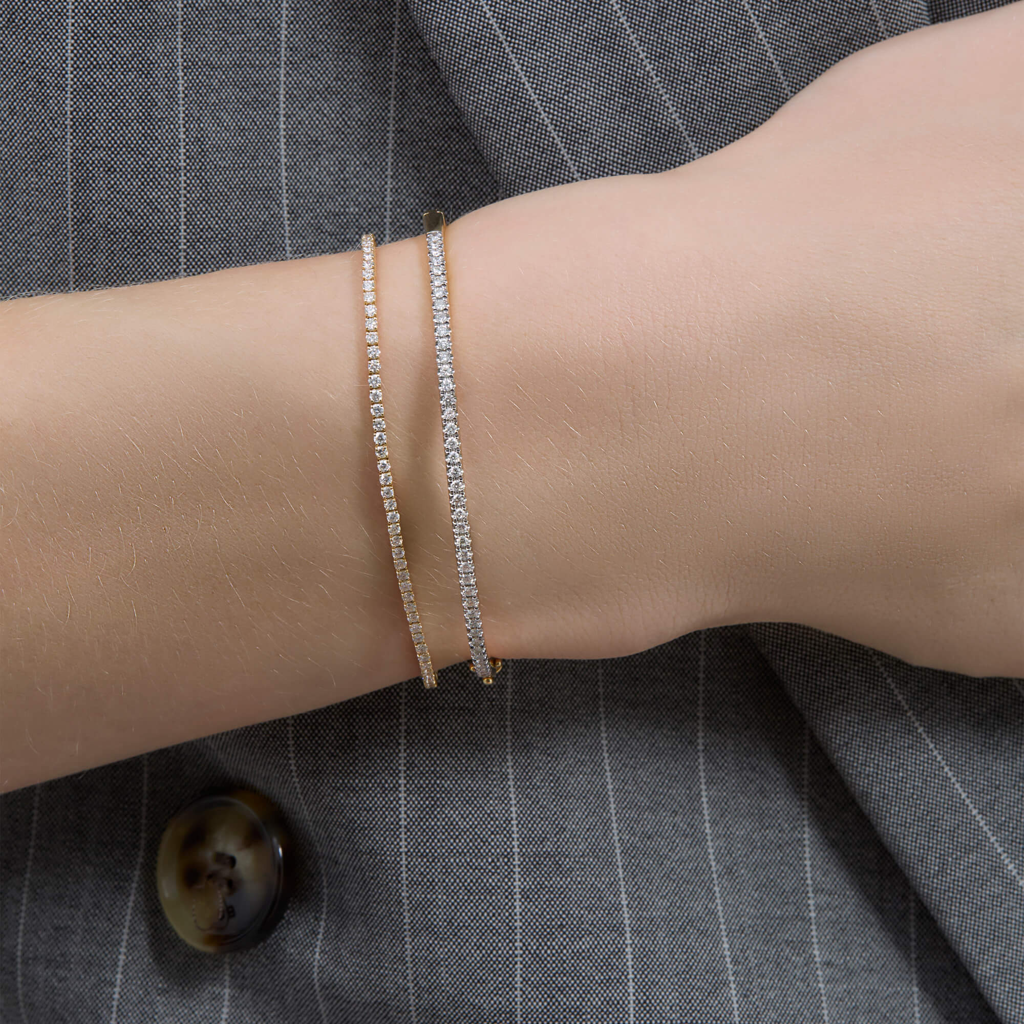 The Essential Dainty Tennis Bracelet - 5