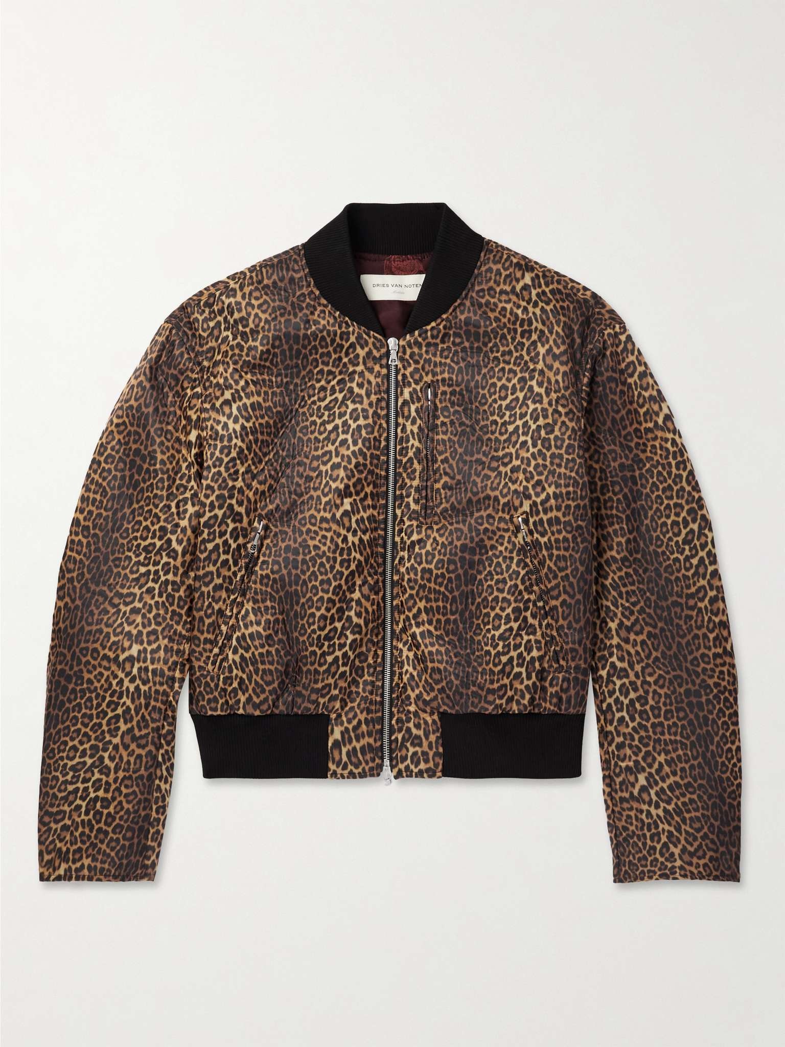 Dongfangaqiao Leopard Jacket Reversible Y2k Jackets Cheetah