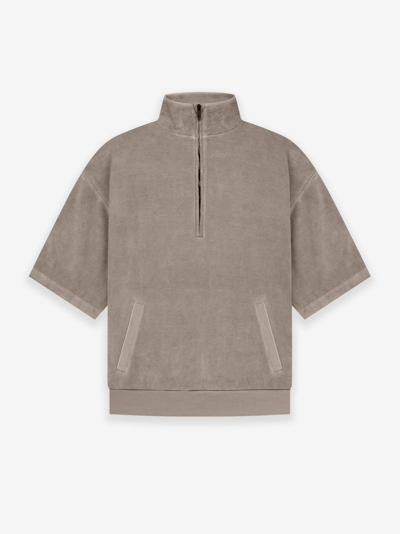 VELOUR MOCKNECK - 1