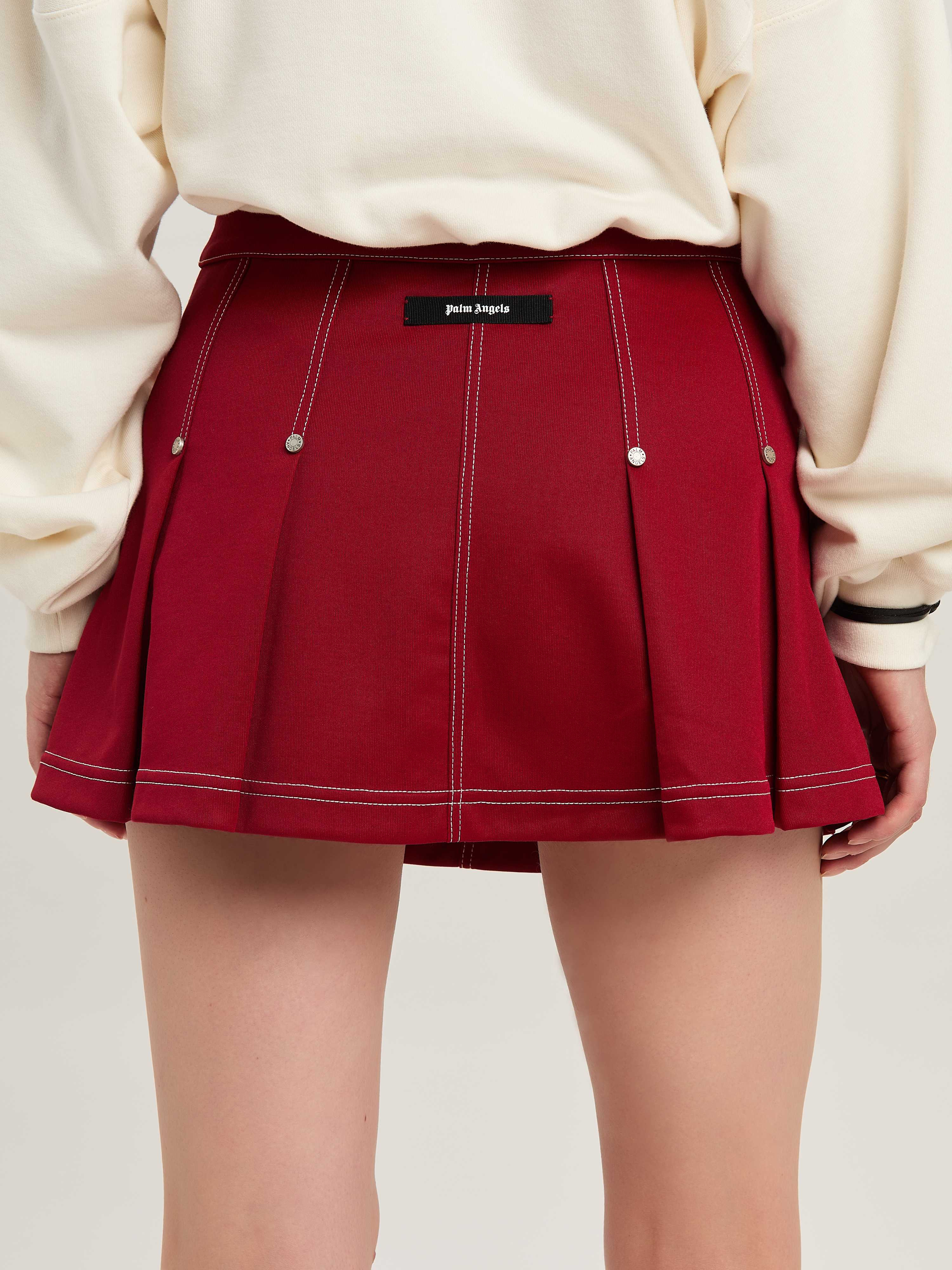 Pleated Mini Skirt - 6