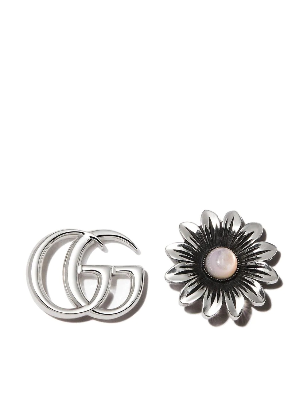 sterling silver Marmont stud earrings - 1