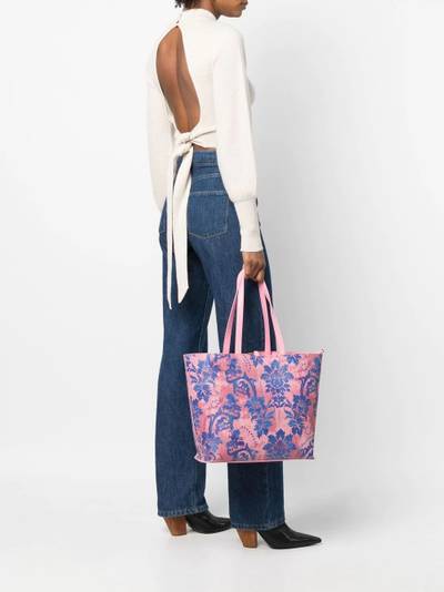 VERSACE JEANS COUTURE floral-print tote bag outlook