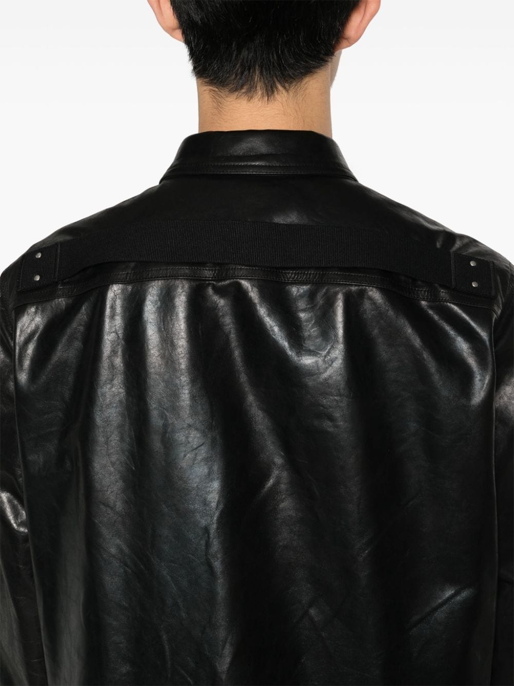 Outershirt leather jacket - 5