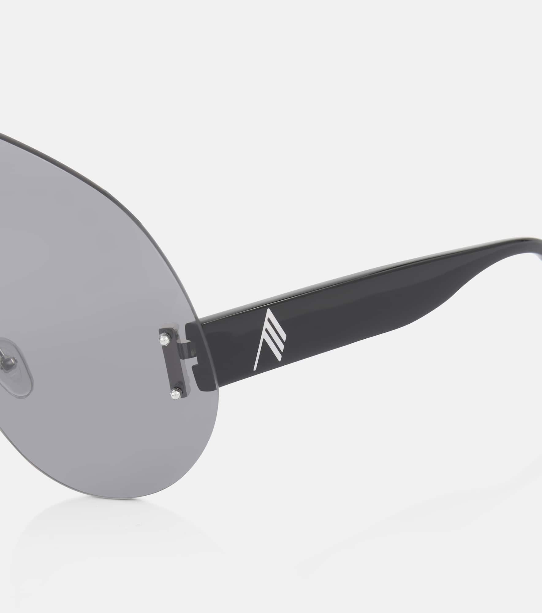 x Linda Farrow Karl mask sunglasses - 2