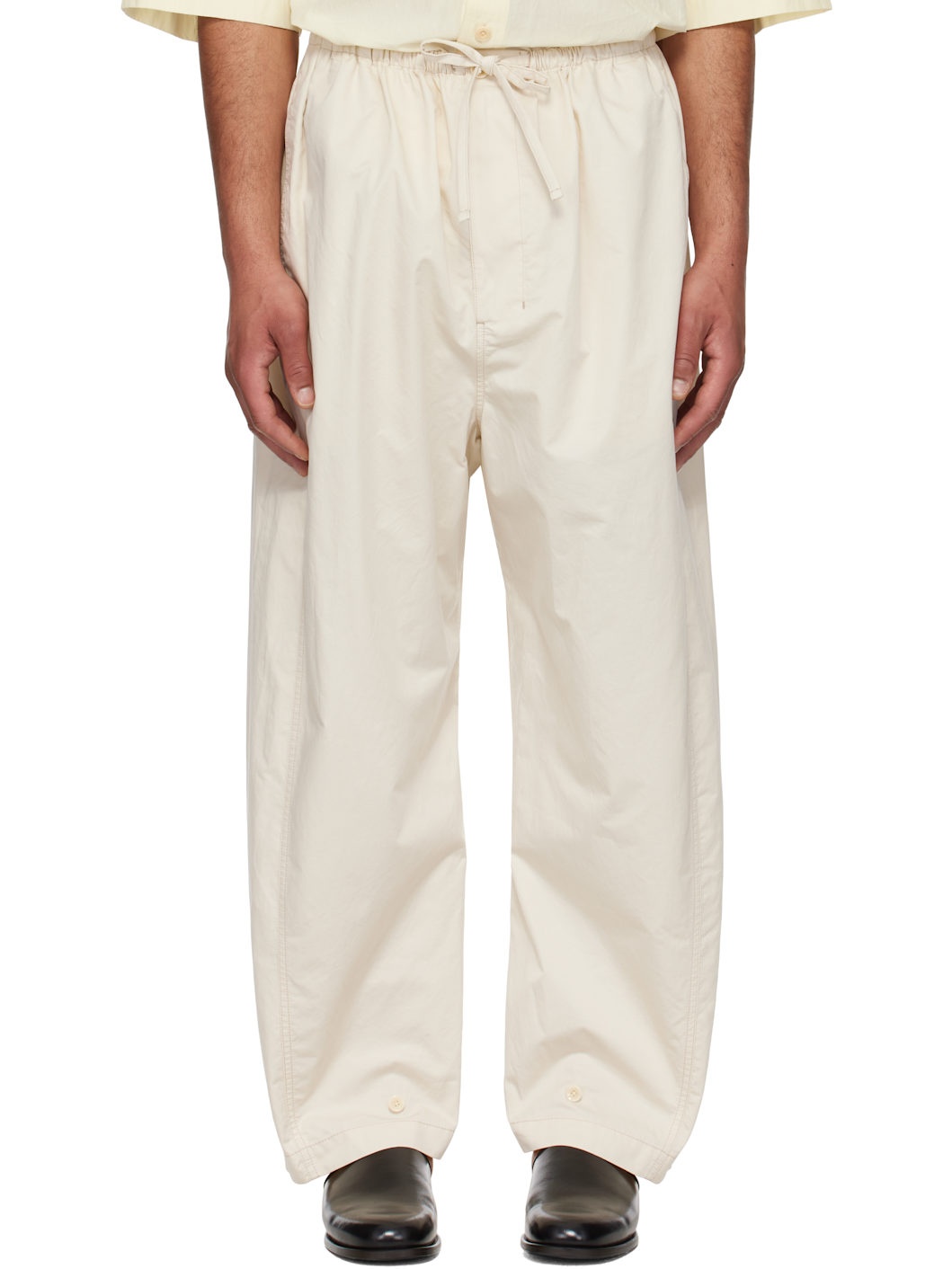 Off-White Twisted Over Trousers - 1