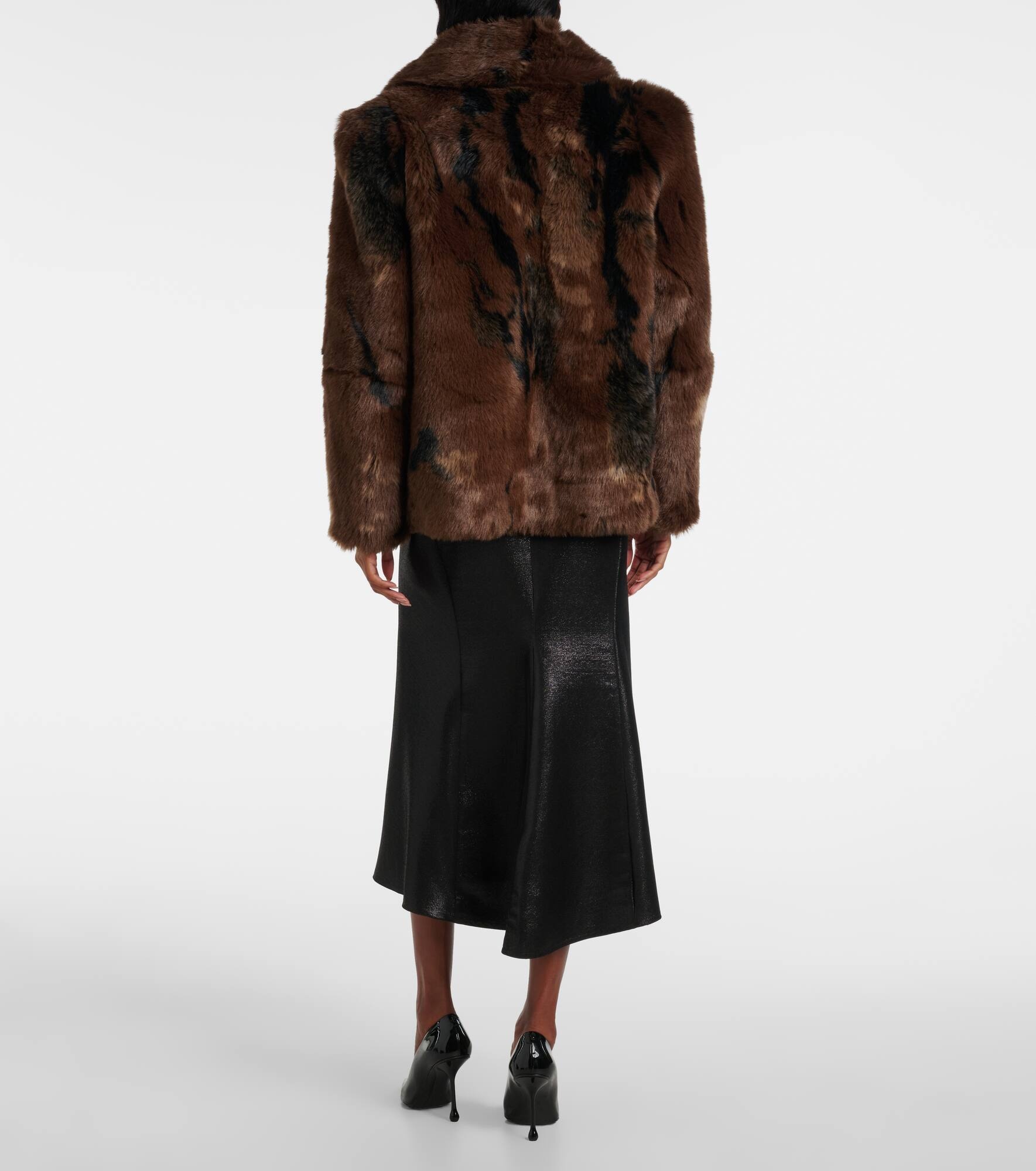 Faux fur jacket - 3