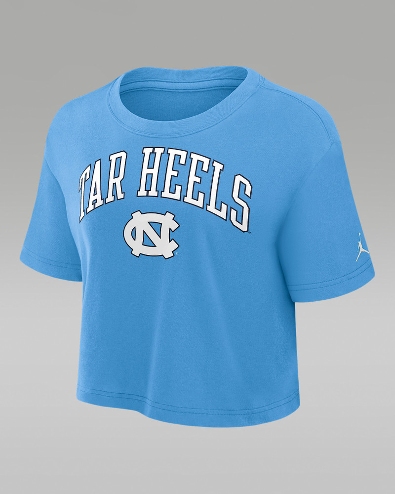 North Carolina Athletic Prep Arch Women's Jordan Brand Dri-FIT College Cropped T-Shirt 1