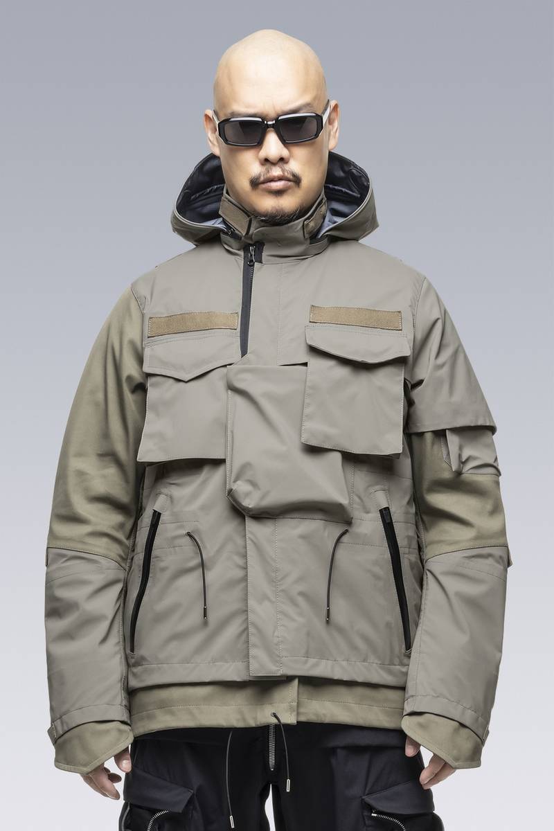 ACRONYM SAC-J2761 sacai / ACRONYM Field Jacket Alpha Green