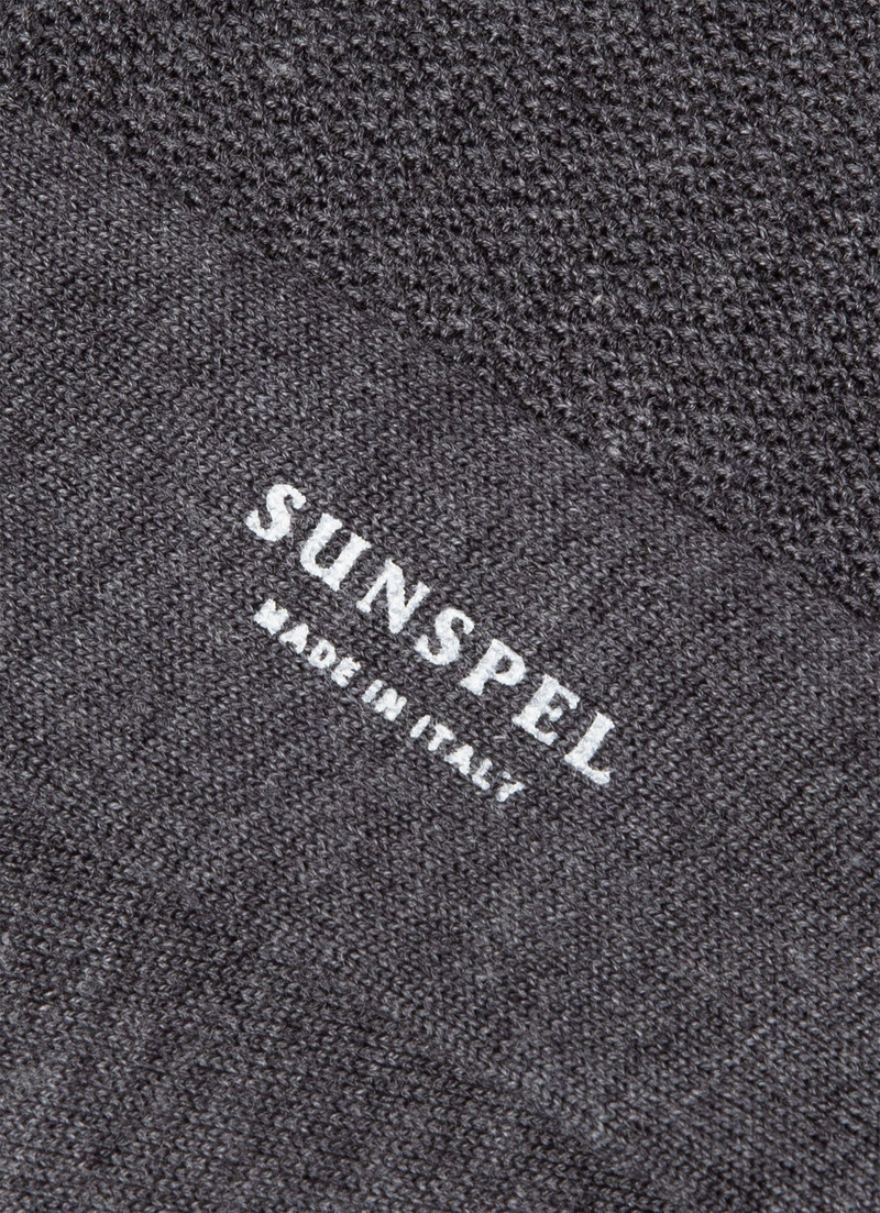 Sunspel Merino Wool Waffle Socks outlook