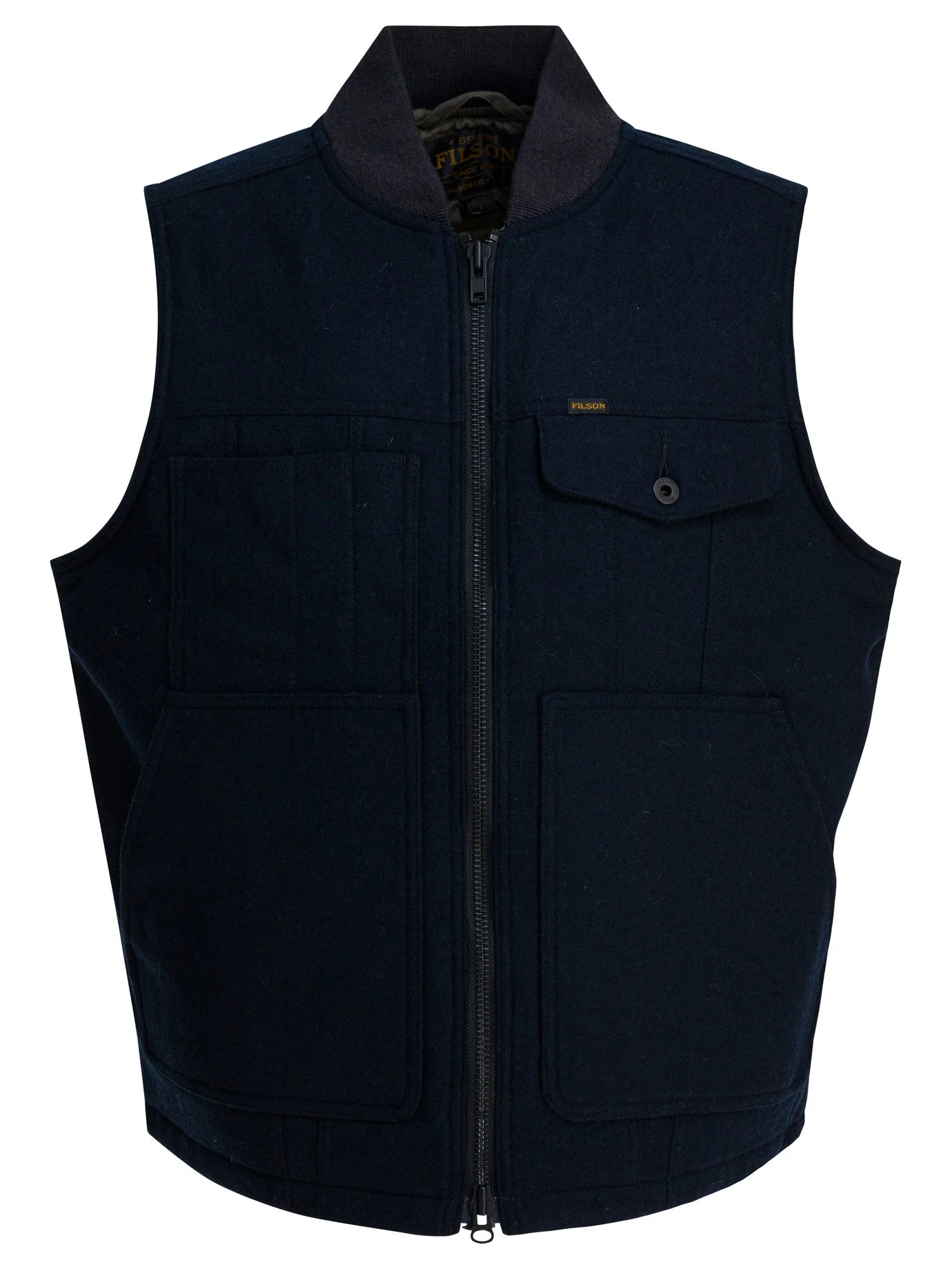 Filson Wool Blend Sleeveless Jacket - 1