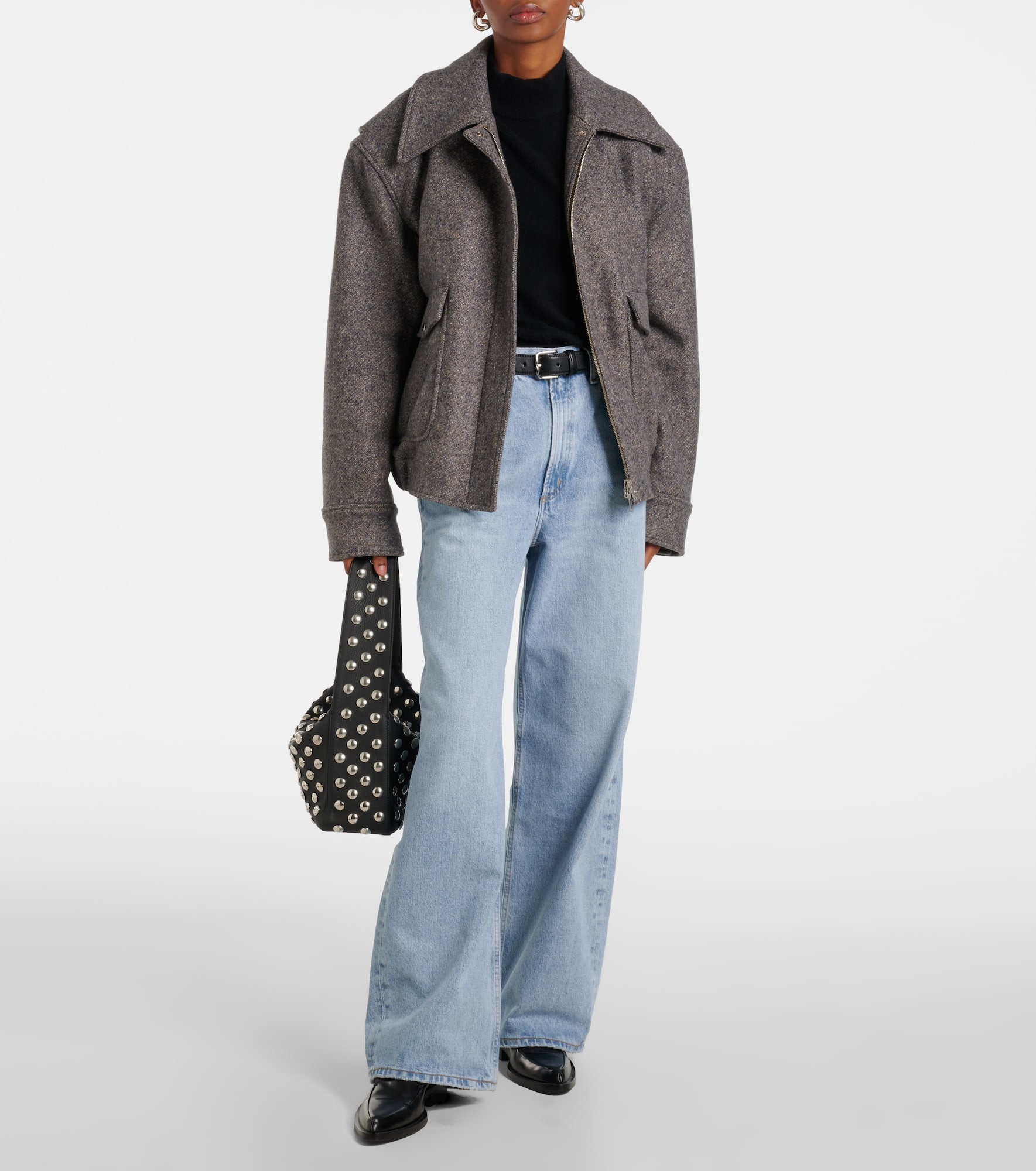 Low Curve mid-rise wide-leg jeans - 2