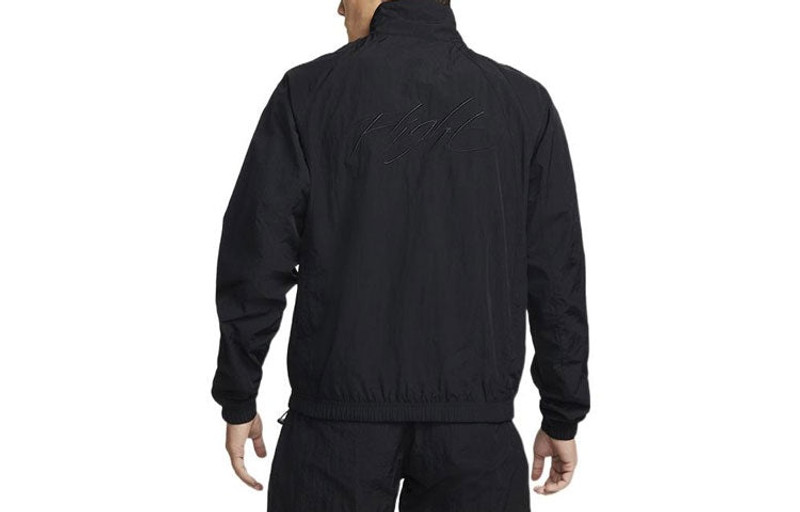 Jordan Air Jordan Sports Jacket Men s Black DH9038-010 outlook