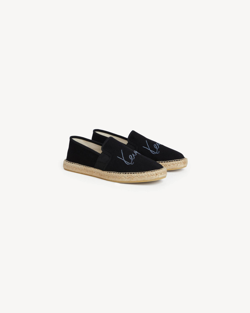KENZO 'KENZO Signature' espadrilles in canvas outlook