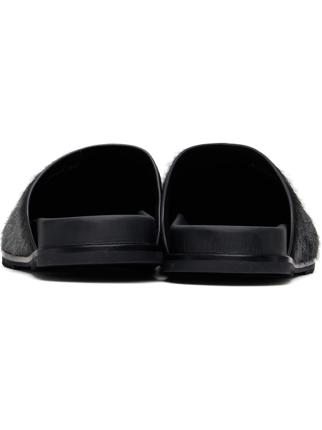 Gunmetal Hollywood Granola Mules - 2