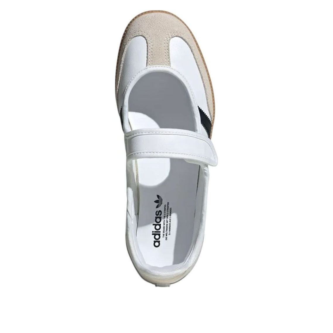 (WMNS) adidas Samba Jane 'White Black' JR1402 - 4