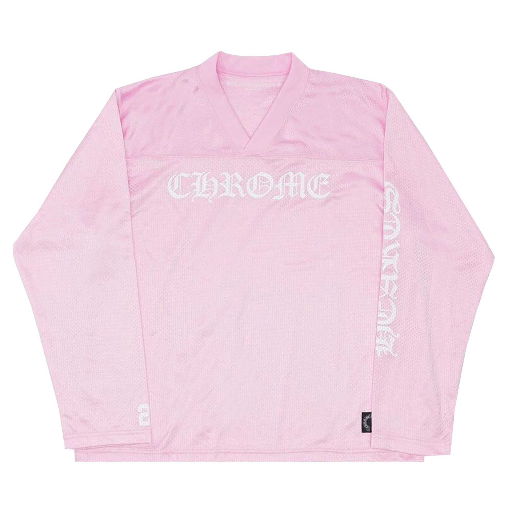 Chrome Hearts Love You Mesh Warm Up Jersey 'Pink' - 1