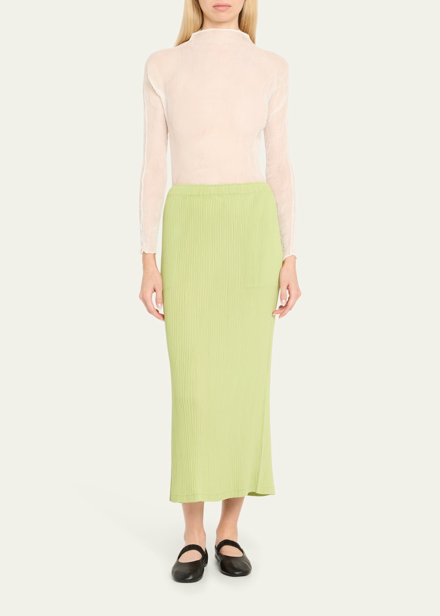Hatching Bottoms Skirt - 2