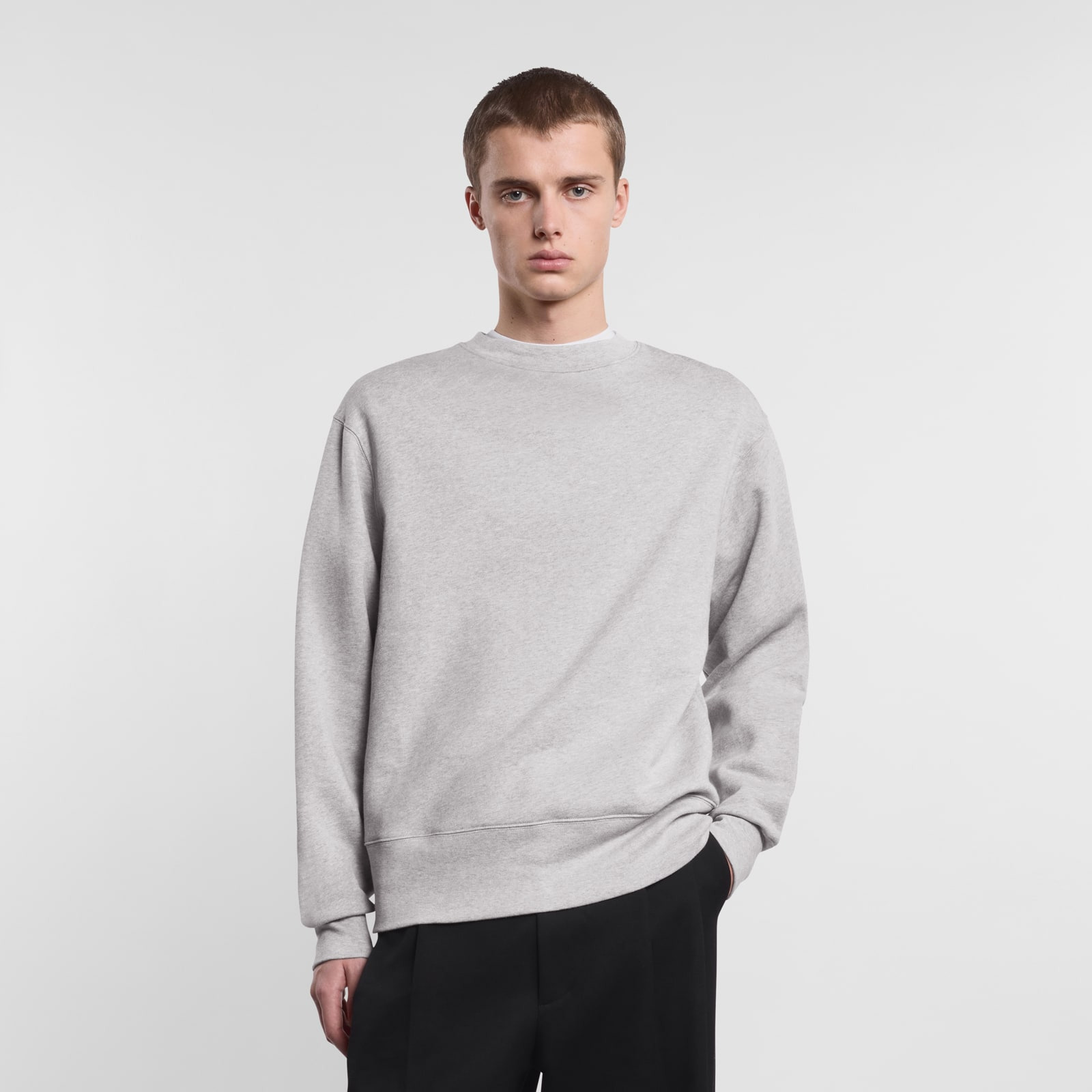 Sweatshirt in cotton and cashmere - 3