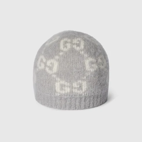 Gucci GG Alpaca Blend Hat, Size Medium - 1