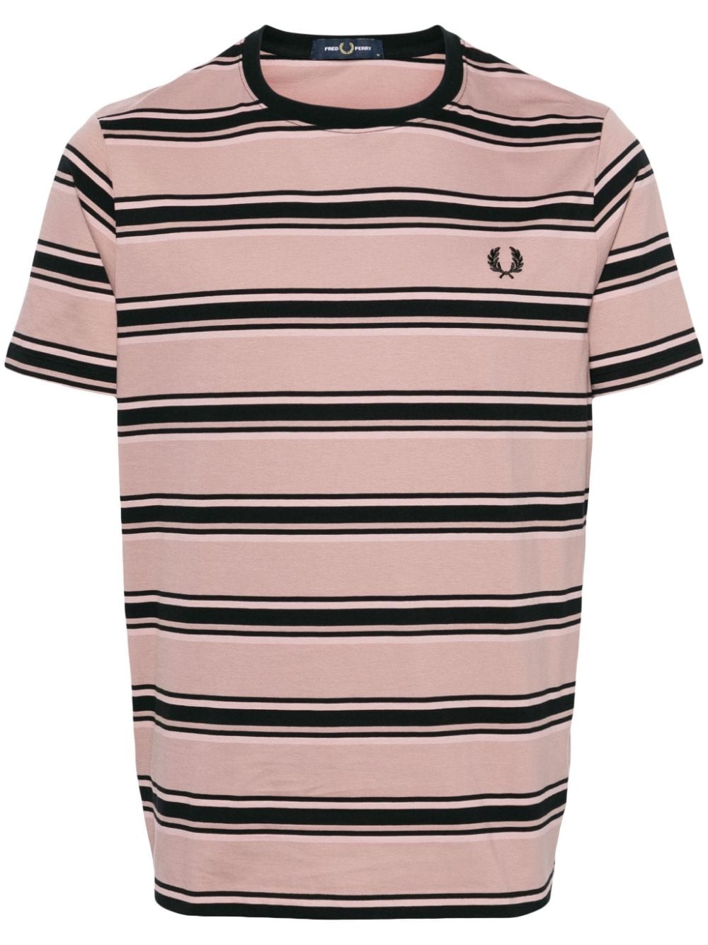 striped cotton T-shirt - 1