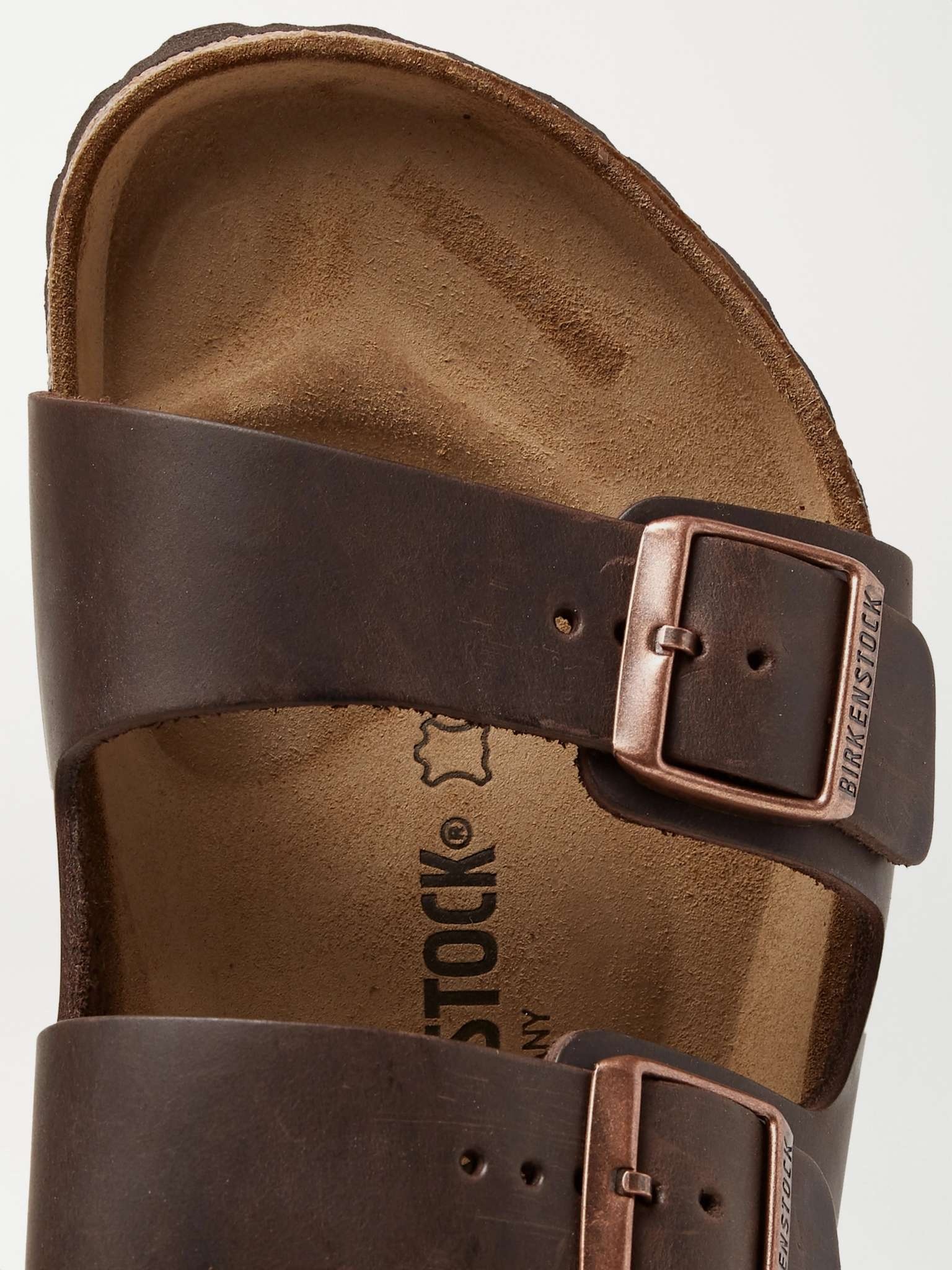 Arizona Oiled-Leather Sandals - 5