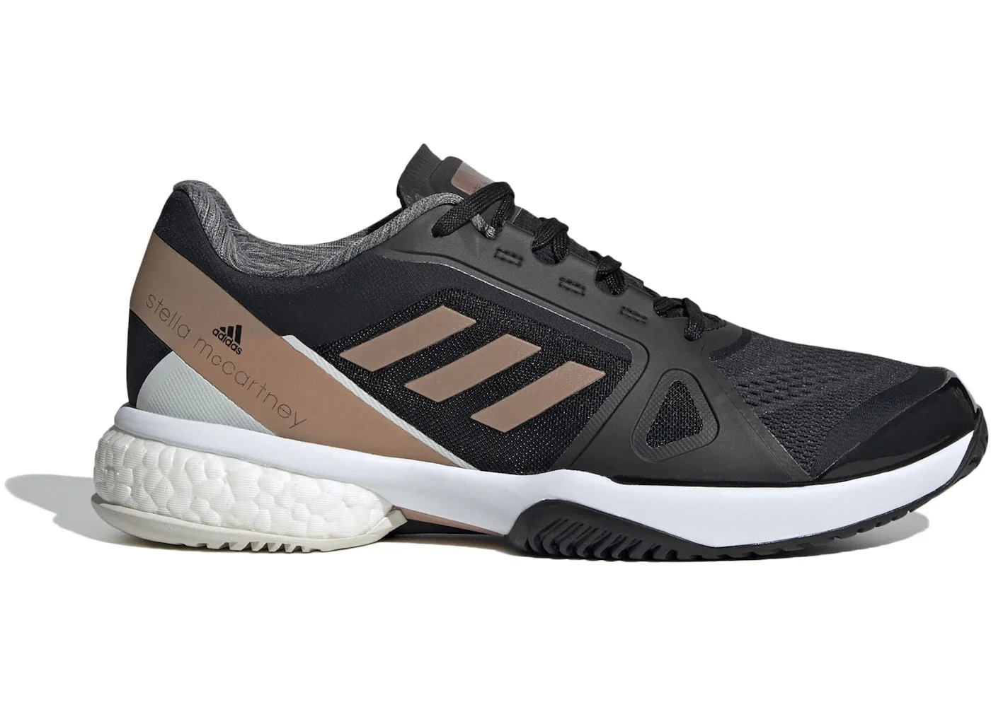adidas Barricade Boost Stella McCartney Black Copper Metallic (Women's) - 1