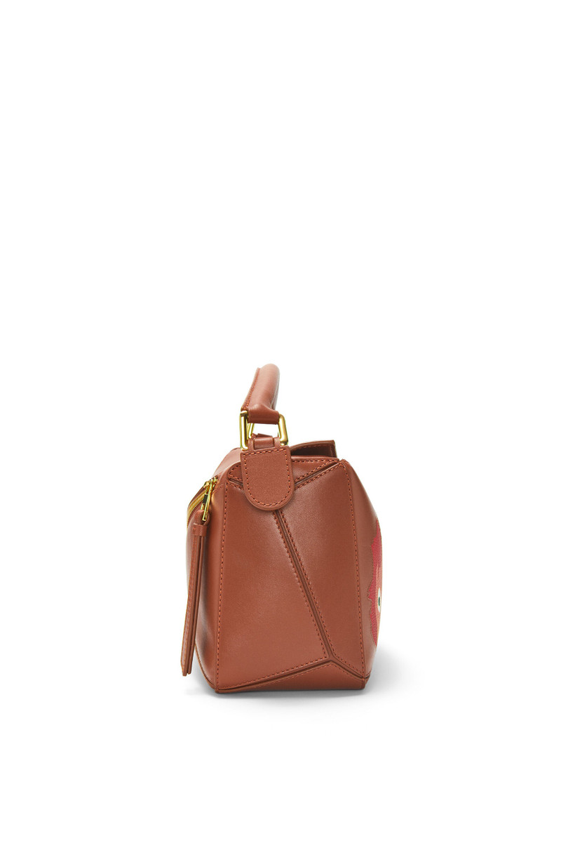 Calcifer small Puzzle bag in satin calfskin 4