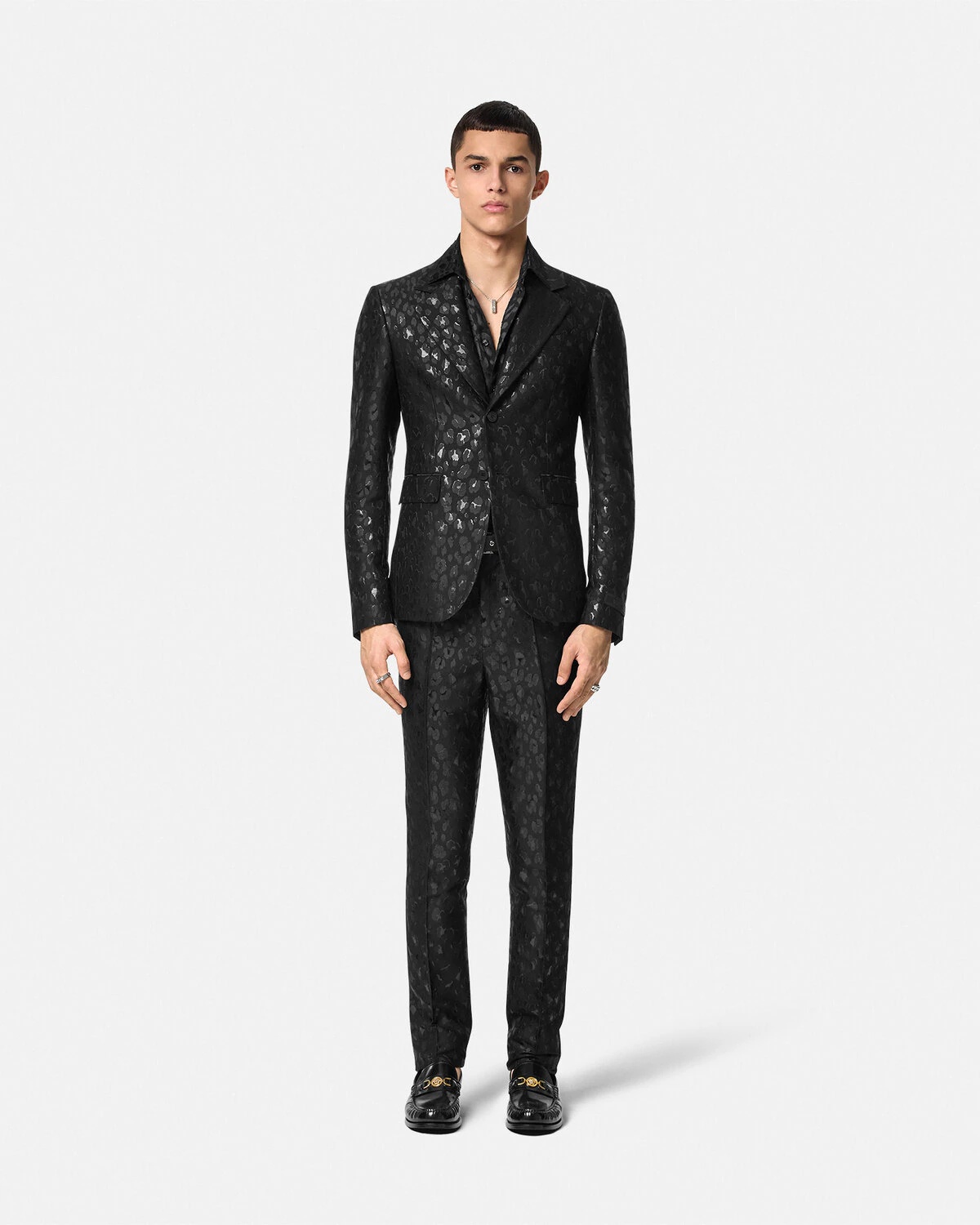 Leopard Jacquard Blazer - 2