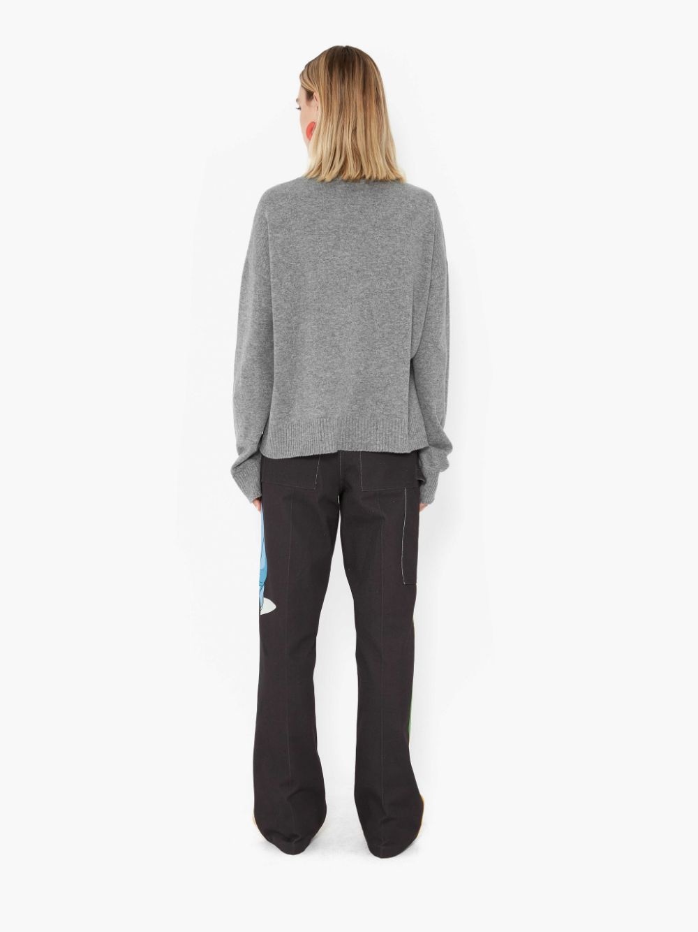 RUN HANY LOGO CREW NECK JUMPER - 4