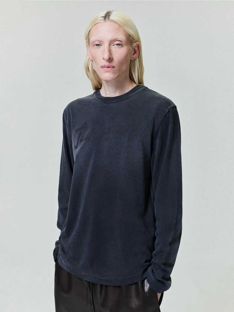 Womens Fear Of God Long Sleeve Tee - 1