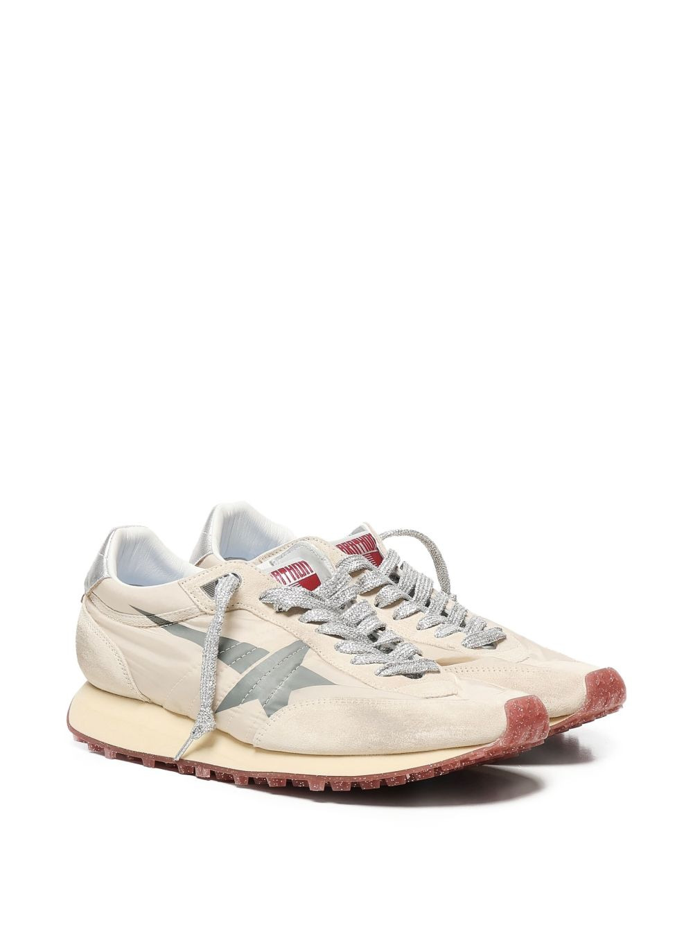 Marathon metallic-panel sneakers - 2