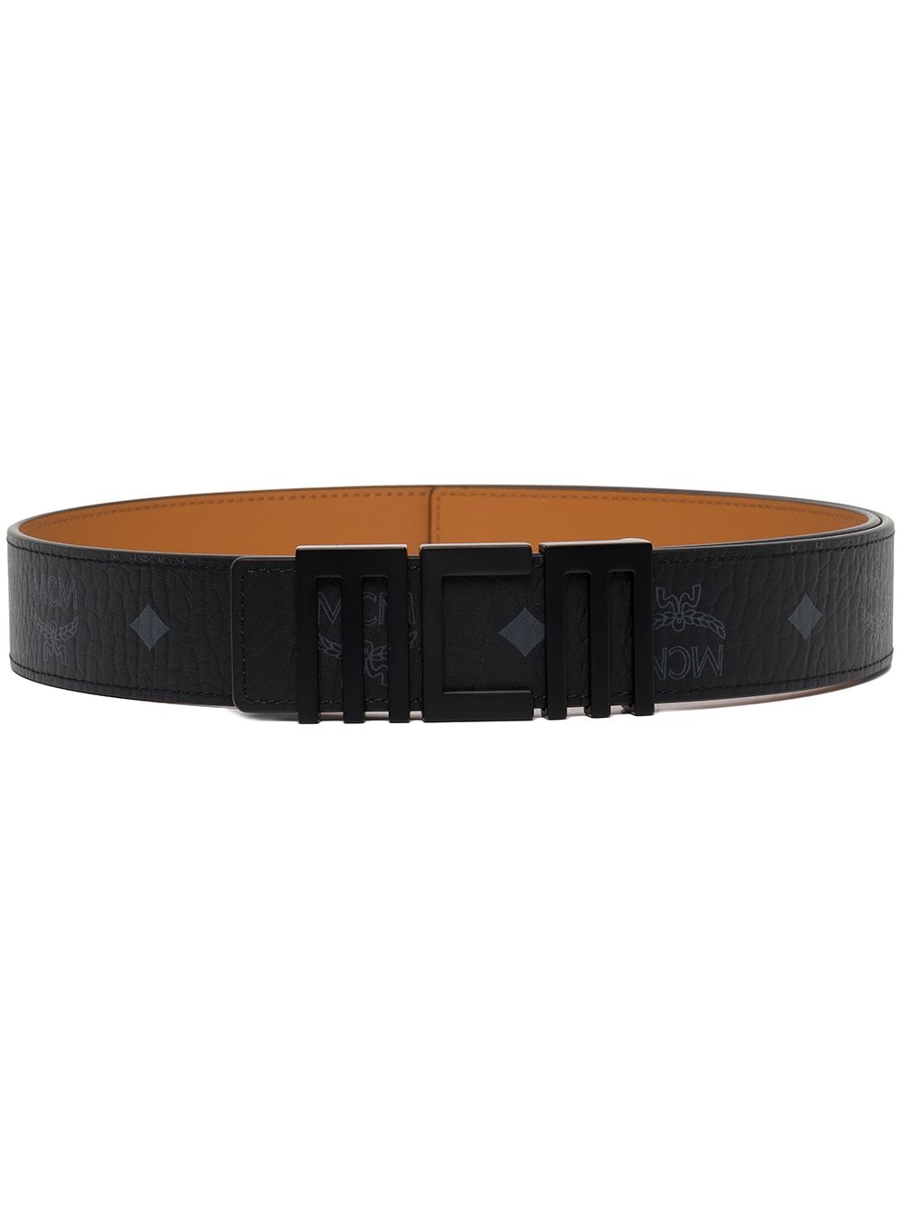 Tech monogram-print belt - 1