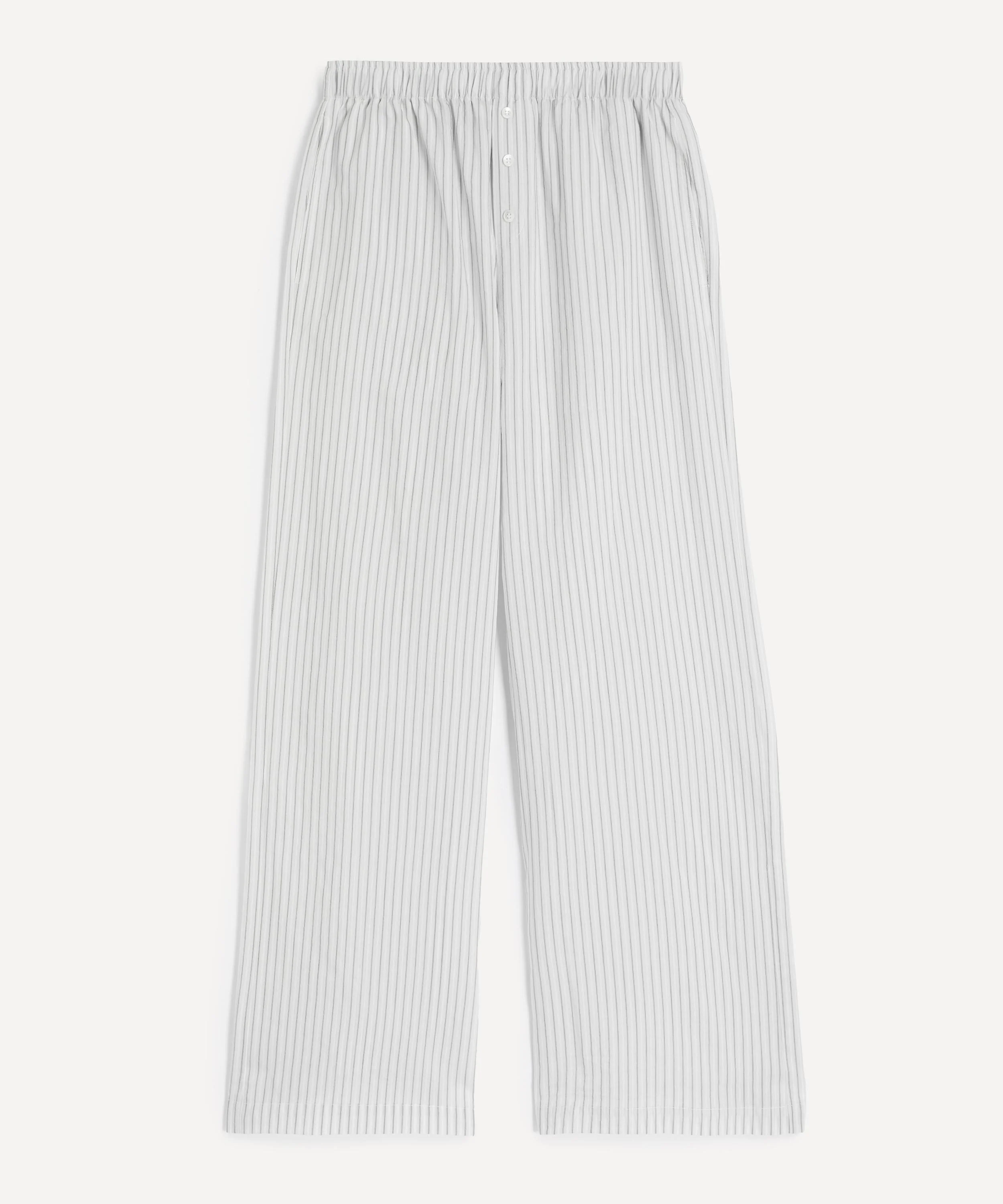 Silk Stripe Pyjama Trousers - 1