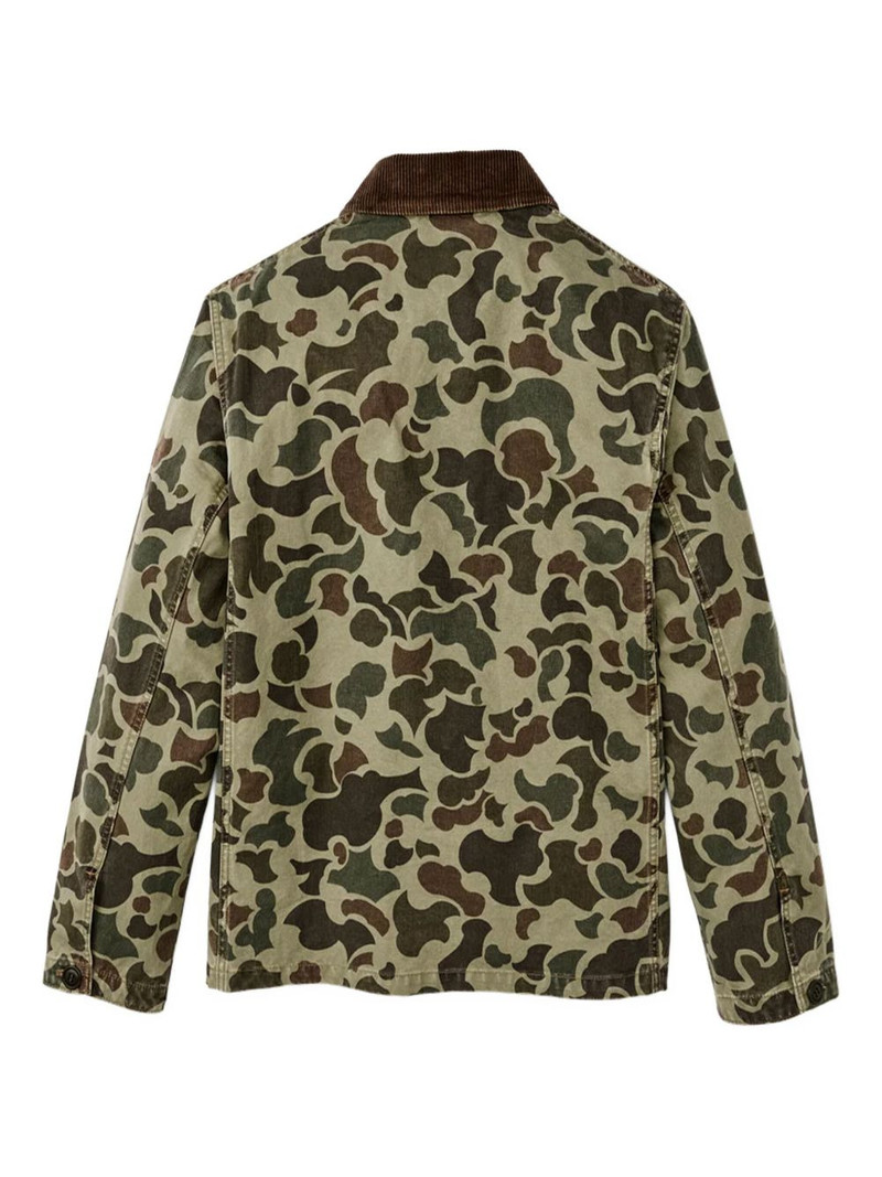 FILSON camouflage-print shirt jacket outlook