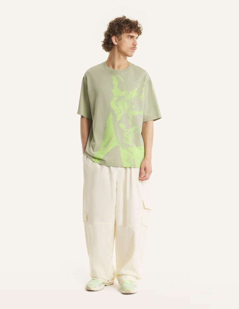Maison Kitsuné FOX CUB OVERSIZE TEE-SHIRT outlook