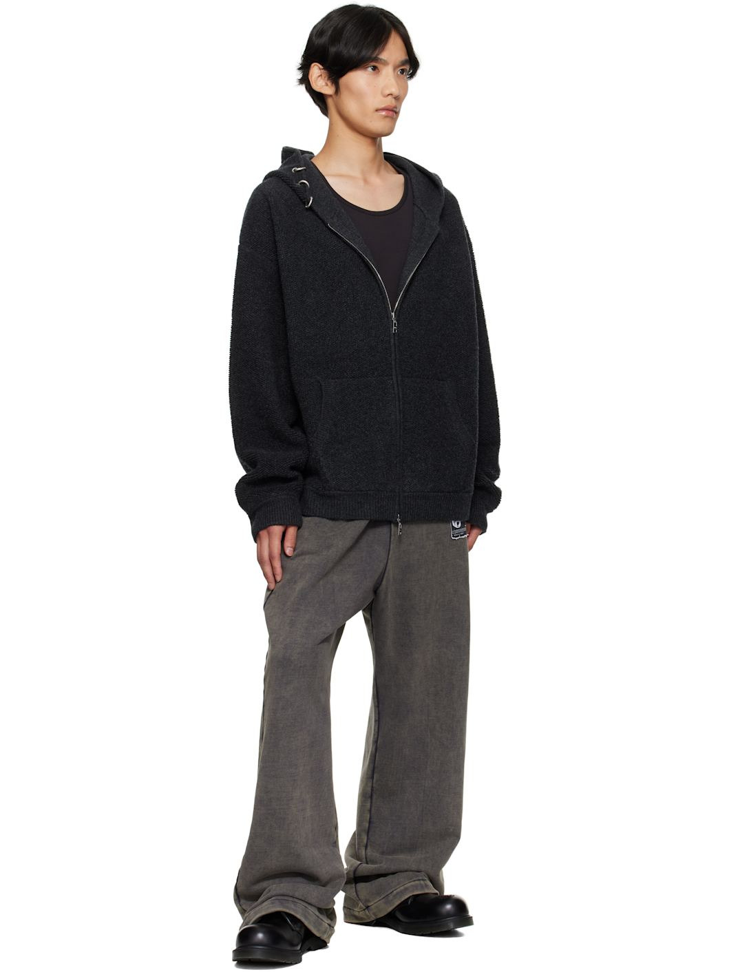 Gray Teddy ID Jersey Sweatpants - 4
