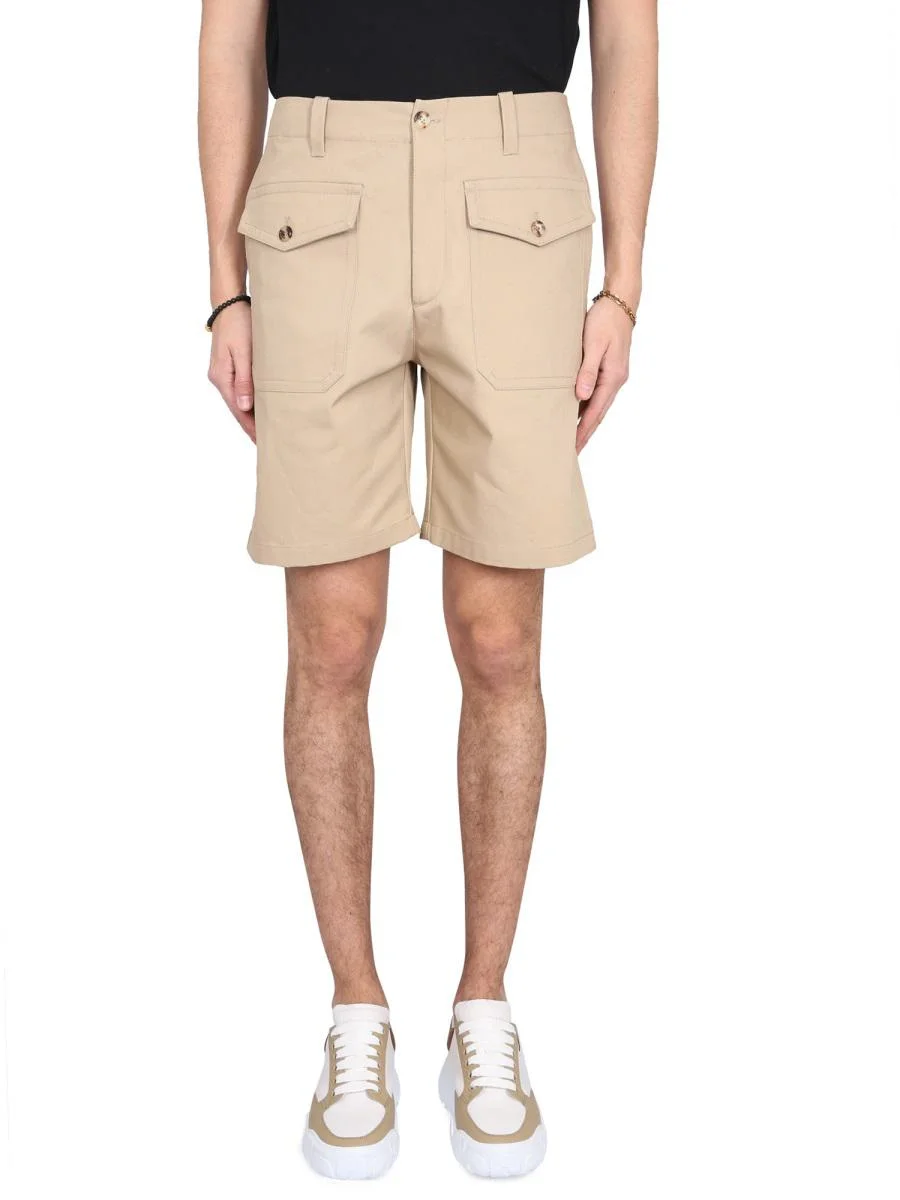 ALEXANDER MCQUEEN BERMUDA CARGO - 1