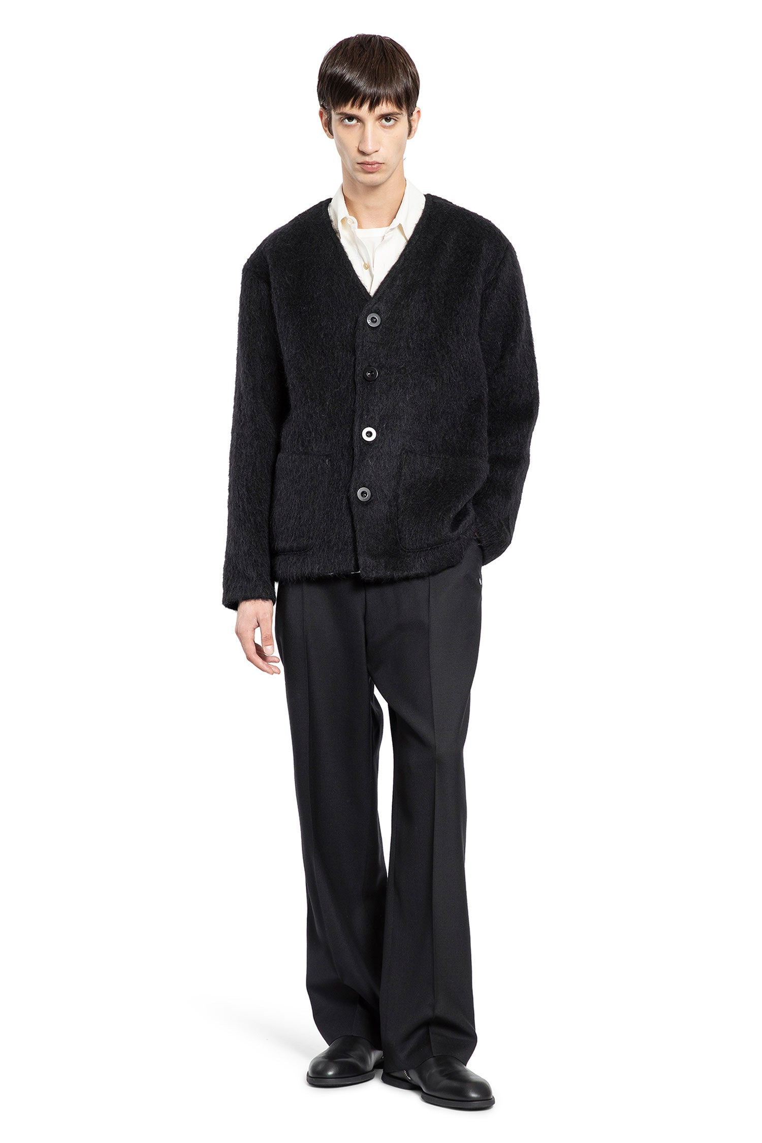 Wool Alpaca Cardigan - 4