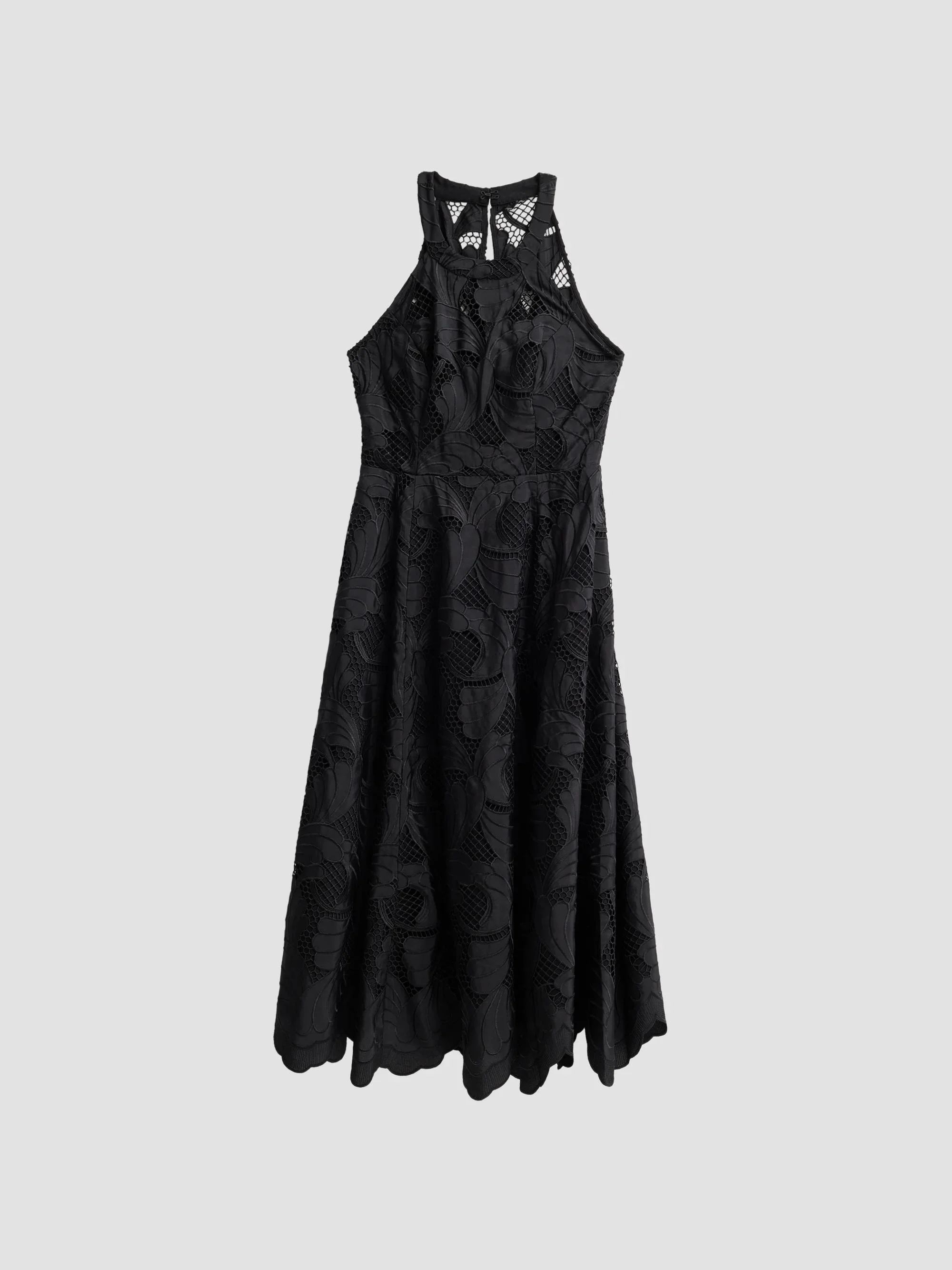 Women's Denise Lace Midi Dress - Noir Sway - 1